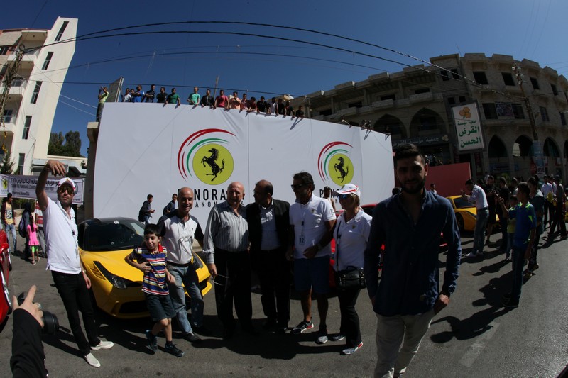 Ferrari Panorama Lebanon 2016 Ride